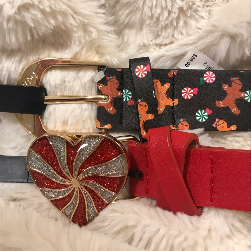 Betsey Johnson Belt Set of 2